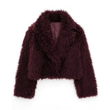 Fongt Autumn And Winter New Street Breeze Fur Short Coat