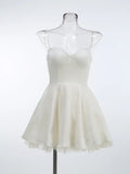 Women's Summer New Sexy Sling Wrapped Breast Fluffy Dress High-End Temperament Mesh Lined