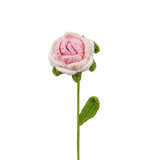 Fongt Woven Rabbit Head Sunflower Sunflower Wool Knitting Flowers Send Bestie Imitation Bouquet Finished Products-Outfit