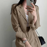 Fongt And Autumn Small Suit Women 2025 New Short Suit Korean Small Korean Version Of The Suit Women