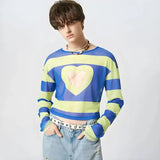 Boy Heart Cut Out Crop