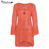 Sleeve Open Through Beach Cover Mini