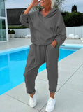 Fongt Women's Solid Color Hooded Sweatshirts In The Fall Of 2025