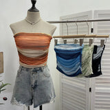 Fongt Shooting Running Volume With Chest Pad Holiday Brat Folding Outer Vest Wrapping Sleeveless Top 1119