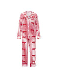 Women's Print Loose Casual Suit Pajamas Christmas Family