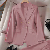 Fongt Suit Retro Coat Stylish 2025 Spring And Autumn Women's Korean Edition Casual Design Serie Swear Set