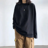 Bear Head Pendant Fleece Embroidery Oversized Sweaters Men Women Hip Hop Streetwear Winter Knitted Tops Korean Kawaii