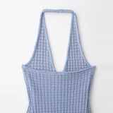 Fongt New Women's Fashion Stile Bully Hanging Neck Dress 5063340