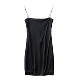 Slimming Shows A Thin, High-Waisted Double-Layer Flat-Mouth Dress, A Woman's Summer Tight Buttocks Sling Skirt.-Outfit