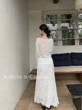 Fongt Xixi 2025 Summer New Temperament Is Thin And High-Rise Half-Dressed Dress Dress 85195