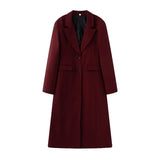 Fongt Women's Clothing 2025 Fashion Women's Decoration Temperament Long Coat