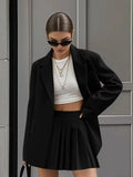 Fongt Fashion Casual Suit 100 Folded Skirt Dress Suit Women's Clothing