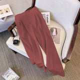 Fongt Suit Suit Pants Women Straight Loose 2025 New Spring And Autumn Leisure Wide Legs Commute Black Pants