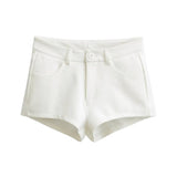 Trendy Women's Wear In Summer, A New Style Of Spicy Girls' Style, High Elasticity, Sexy Low-Waist Hot Pants, Buttocks And Hip Shorts.-Outfit