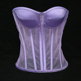 Fongt Single-Yarn Three-Dimensional Tector-Bo Corset Corset Corset Wedding Dress Bottom Perspective Cool Can Stand Up Corset