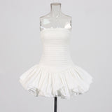 Dress Women's Summer High-End Sense 2025 New Printing Design Slim Thin Seaside Skirt