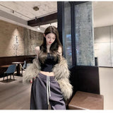 New Hottie Collar Collar Collar Collar Collared Collared Collared Vest Female Thread Slim Thin Slings Outside The Trend Of Wearing