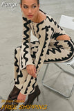 Cut Out Wave Knitted Maxi Dress Flare Long Sleeve Bodycon Sweater Dress for Women Elegant Sexy Party Evening