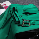 High Waist Loose Thin Plain Color Simple Skirt 2023 Summer Commuter Temperament Medium-Long A-Shaped Skirt-Outfit