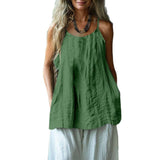 Fongt Shein Temu Cotton Leprosy Sling Vest New Explosion