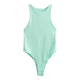 2024 New Ins Style Sexy Tight-Fitting Vest Women's Sleeveless Jumpsuit Trend-Outfit