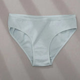Cotton Panties Women Low Waist Female Underpants Sexy Comfortable Women's Cotton Solid Color Briefs Panty Lingerie