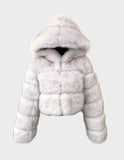 Fongt Fur Autumn And Winter New Imitation Fur Turf Warm Hat Fur Coat Woman