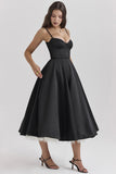 Fongt New Summer Senior Sense Princess Dress French Mesh Swing Double Sling Dress Woman