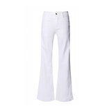 Fongt Blue Retro High Street High-Rise Micro-Rave Jeans Women Summer Elastic Repair Slim Thin Horseshoe Long Pants
