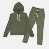 Fongt Swie Swie Swie Two-Sleeve Y2k Embroidered Super Dalian Hoodie Sweatpants Set