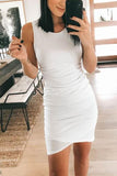 Ruched Sheath Mini
