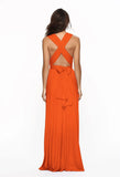 Style Multi-Wear Multi-Rope Cross-Back Sexy Bandage Dress Long Dress-Outfit