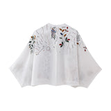 Cotton Shirt 5107046 Embroidered Skirt 5107050 Set-Outfit