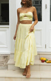 Off The Shoulder Long Dress Two Pieces Sets Women Summer Sexy Sundress Beach Bohemian Floral Holidy Maxi Dresses