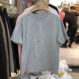Loose 2023 Spring and Summer Short-sleeved Temperament T-shirt
