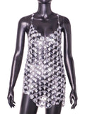 Fongt New Nightclub Dripping Hanging Neck Hollow Out Vest Bikini Body Chain