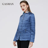 Solid cotton Slim short jackets for Women winter jacket zipper parka Hooded down jacket Female autumn casual puffer