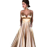 Fongt 2025 New Women's Wish Sexy V-Neck Dress Suspension Evening