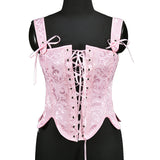Fongt Autumn New Fashion Strap Fish Boned Deflower Petals Waist Corset Body Sleeveless Sexy Dress