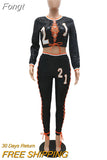 Runway Women's Joggers & Sweatpant Set Two-Piece Suits Shiny Hollow Out Sequins Bandage Matching Set Birthday
