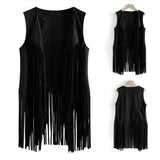 Fongt The Same Day, The New Tumaco Coat Lady Deer-Skinless Long Vest Open Shirt