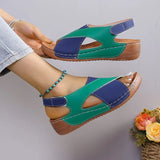 Fongt Sandals Women 2025 Summer New Pine Cake Thick Bottom With Skirt Casually Exposed Toe Beach Cool