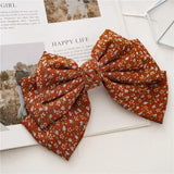 Big bow steel clip-Outfit