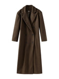 Fongt Autumn And Winter New Women's Temperament Commuted Korean Version Of The Long Coat Coat Woman
