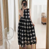 Tank Dress 2023 New Arrival Print Fashion Women Summer Dress Cotton Linen Holiday Travel Casual Beach