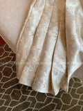 Chinese-Style Jacquard Jacquard High-Waisted Horse Face Dress 2024 Spring And Autumn Temperament Improved National Style Pleated Skirt-Outfit