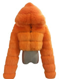 Fongt Fur Autumn And Winter New Imitation Fur Turf Warm Hat Fur Coat Woman