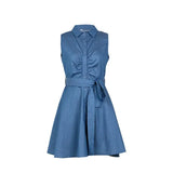 Sleeve Casual Bandage Mini A-line