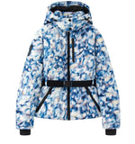 Fongt Women's Clothing Explosion With Belt Long-Sleeved Ski Cotton Jacket Jacket