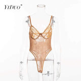 Catsuit Floral Straps